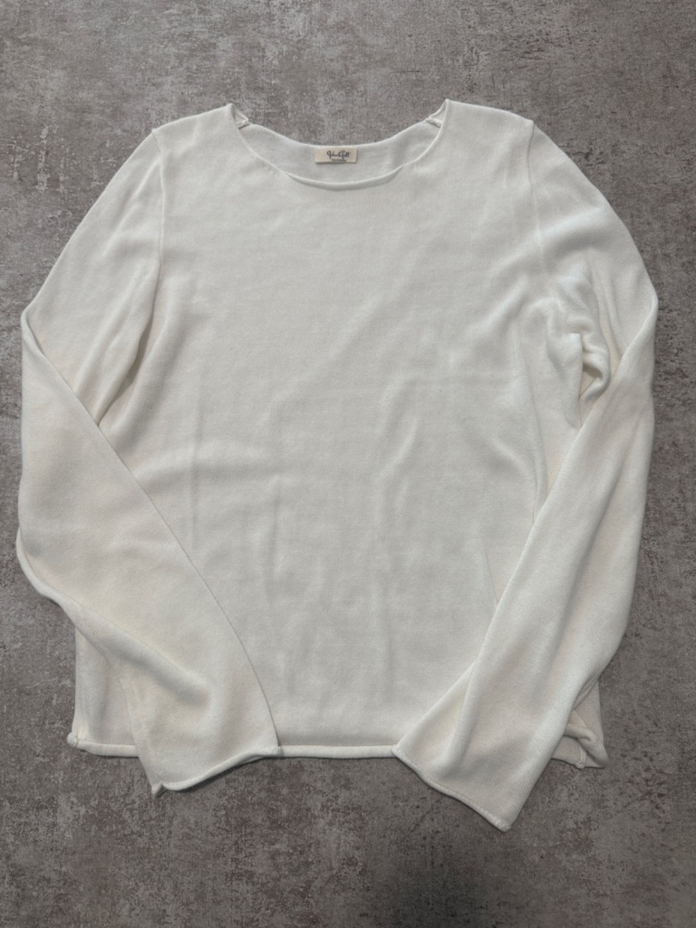 John Galt Brandy Melville Cotton Sweater White